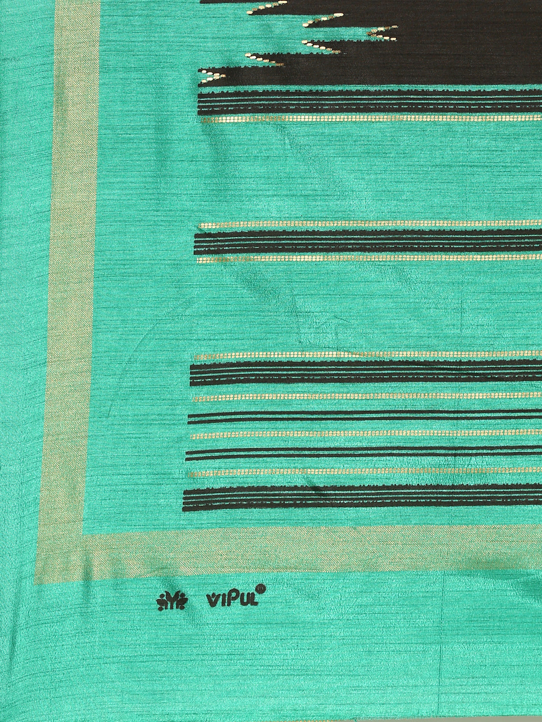Tanta - Green Printed Soft Silk Saree