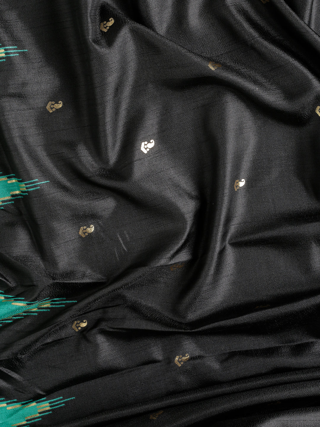 Tanta - Green Printed Soft Silk Saree