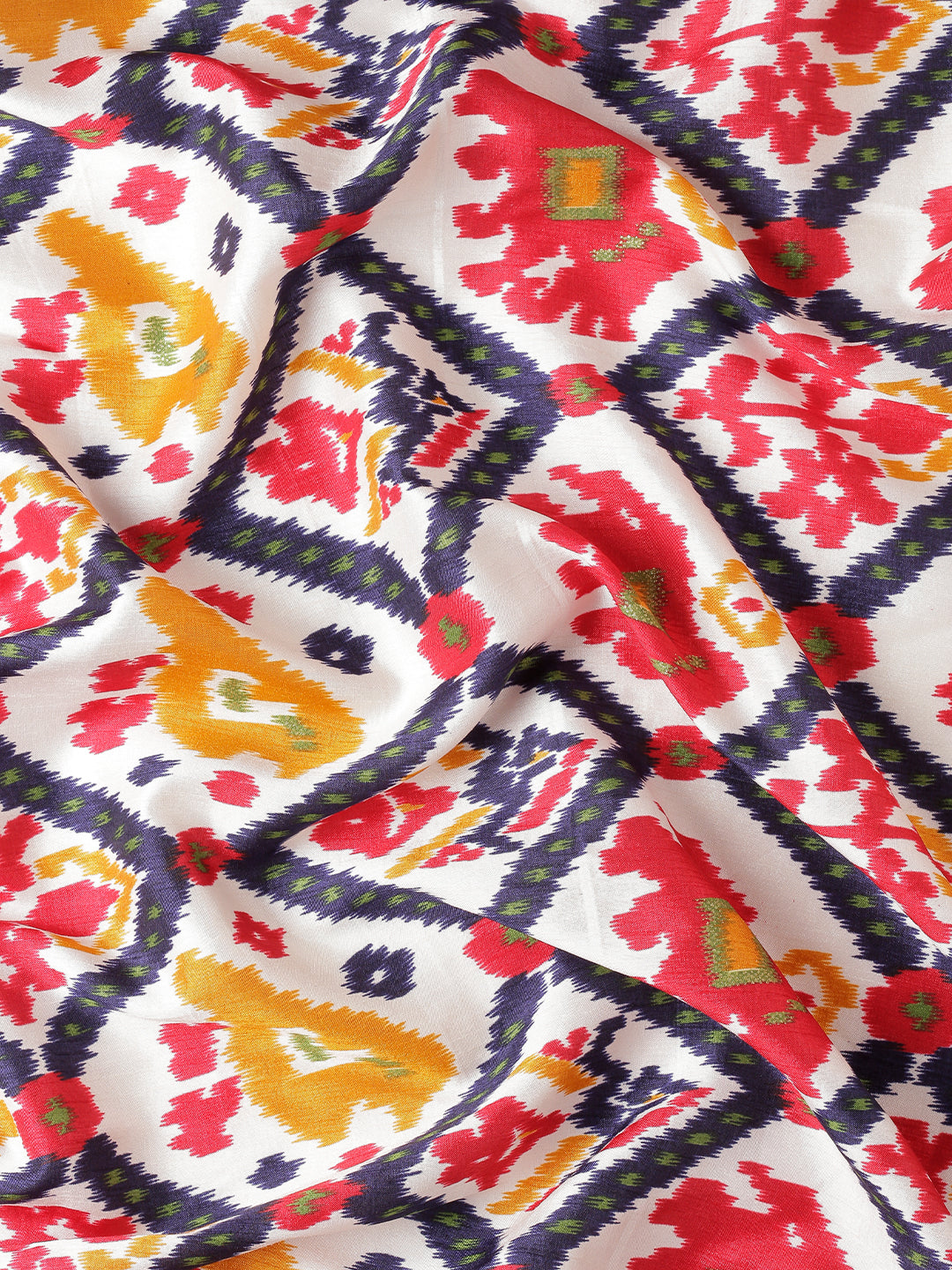 Rangrekha - Multi Colour Printed Soft Silk Saree