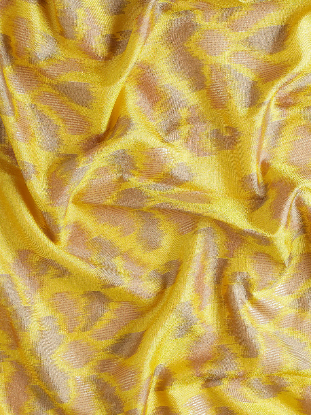 Tanta - yellow & Rama Green Printed Soft Silk Saree