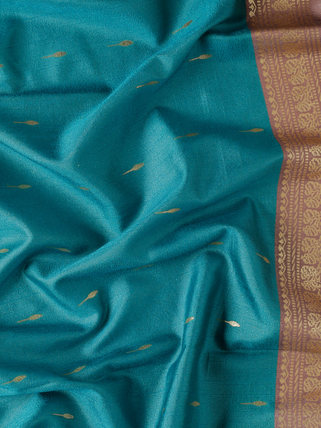 Tanta - Rama Green Printed Soft Silk Saree